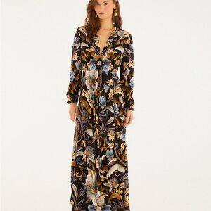 Black Snake Garden Lenzing Ecovero Viscose Maxi Dress